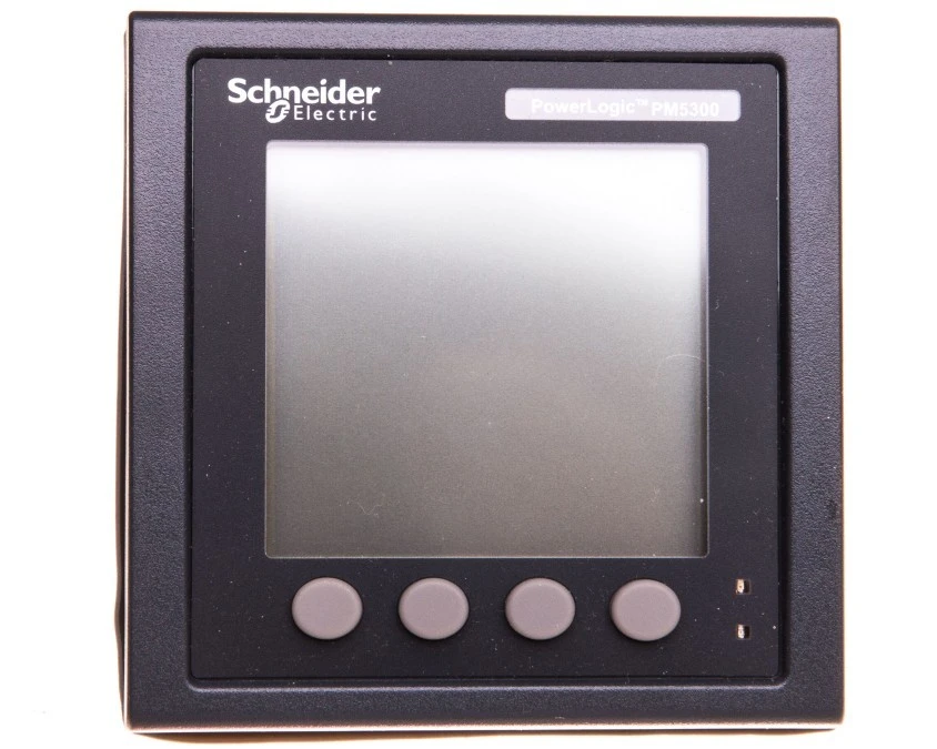 Miernik parametrów sieci (U, I, P, Q, f, PF, E) 5/1A przekładnik 100‑415V AC Ethernet tablicowy 96x96mm METSEPM5340 - obrazek 2