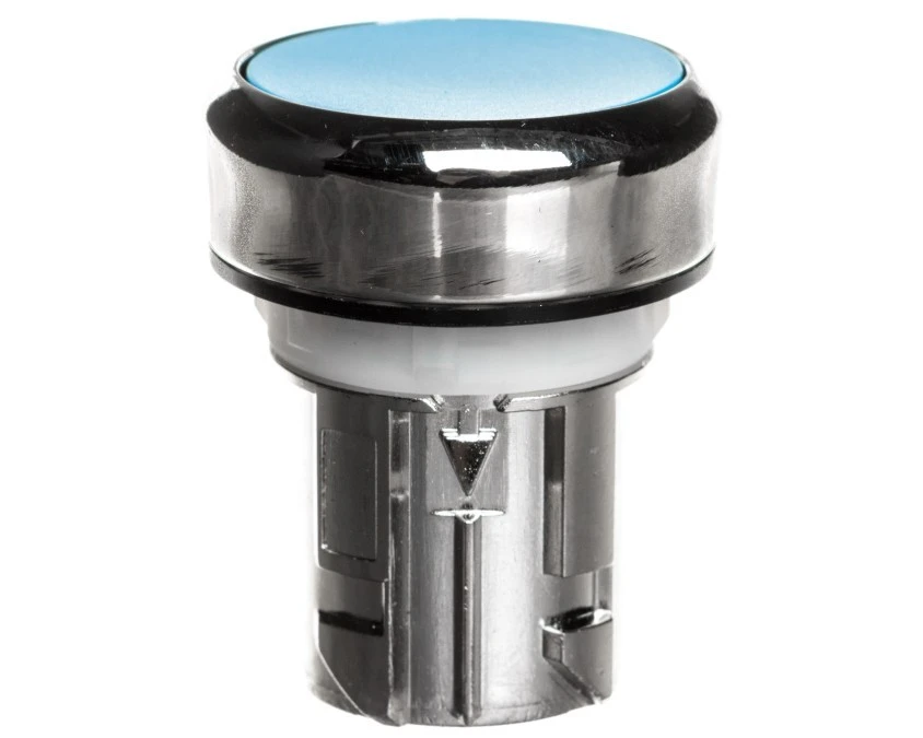 Napęd przycisku 22mm niebieski płaski z samopowrotem metalowy IP69k SIRIUS ACT 3SU1050‑0AB50‑0AA0 - obrazek 2
