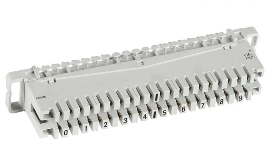 LSA‑PLUS łączówka nierozłączna 2/10 1‑0 6089 1 002‑02