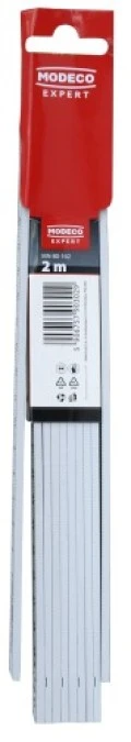 MIARA PLASTIKOWA SKŁADANA 2M, BIAŁA MN‑80‑162 /5szt./ - obrazek 1