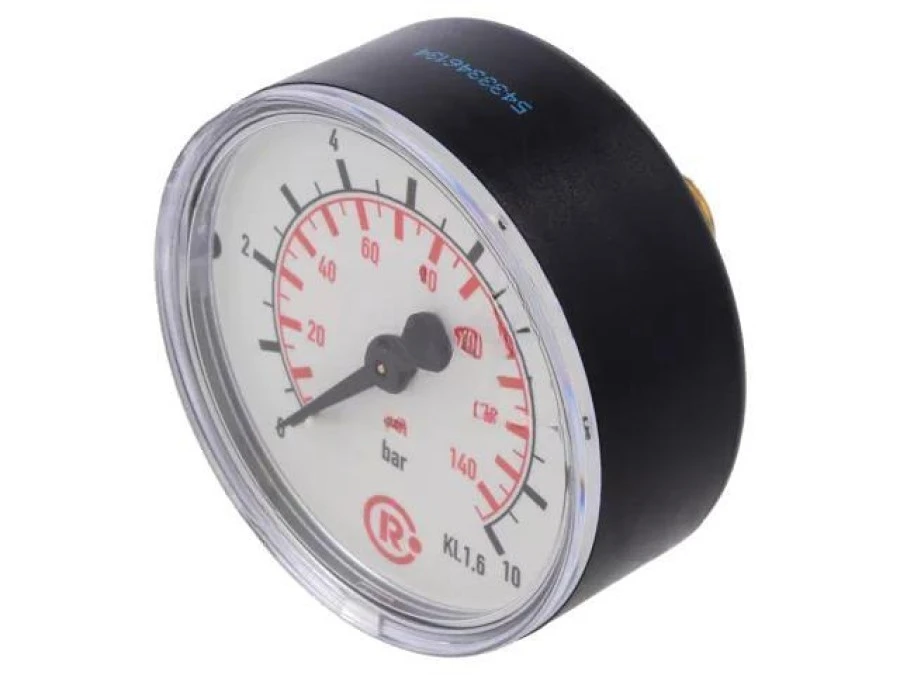 Manometr 0÷10bar G 1/4,przyłącze tylne 217‑KD