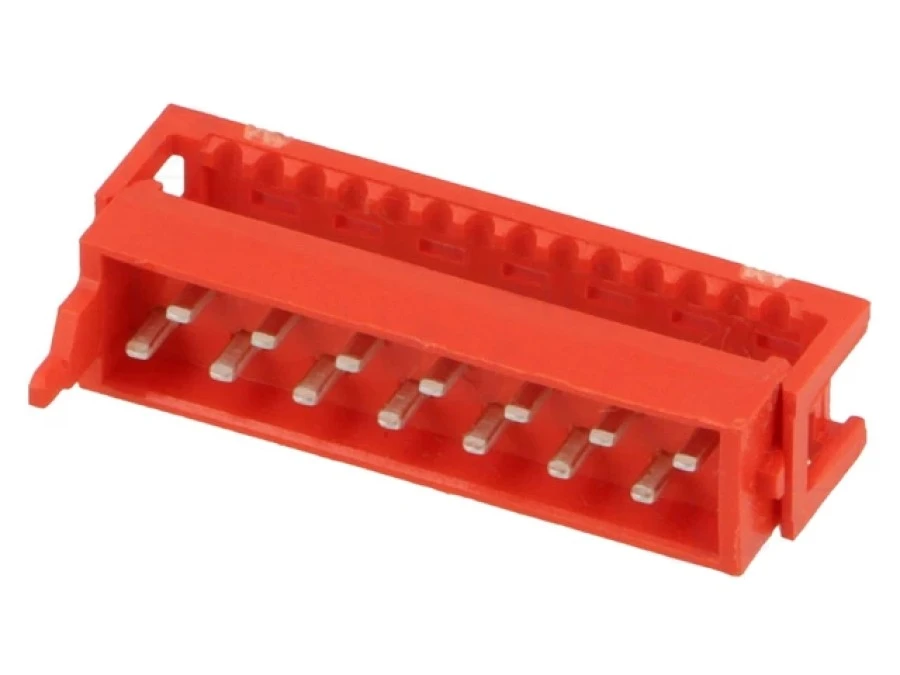 Micro‑MaTch wtyk męskie 14‑PIN IDC na taśmę Układ 2×7 1,27mm 1‑215083‑4