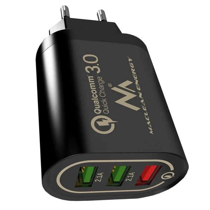 MCE479 B uniwersalna ładowarka USB Adapter do ładowania 3xUSB - obrazek 2