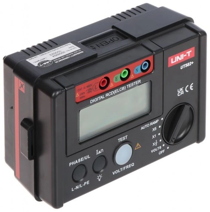 Miernik rezystancji izolacji + tester RCD UT‑582+ UNI‑T - obrazek 1