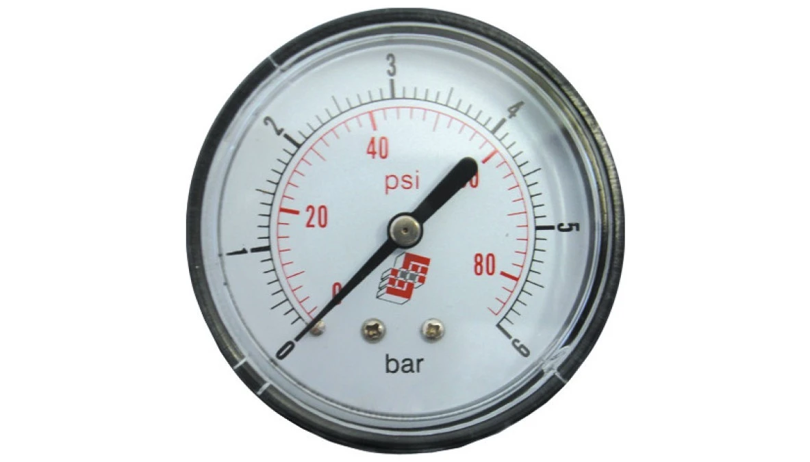 Manometr aksjalny 0‑12 bar, G 1/8, 40 mm - obrazek 1