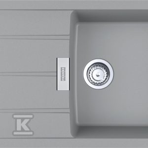 Zlewozywak Fragranit + CNG 611-100 Kamienny Szary 114.0687.334 Zlewozywak Fragranit + CNG 611-100 Kamienny Szary 114.0687.334
