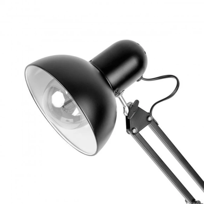 LUWES II, lampa podłogowa, E27, max. 18W, 182 cm, czarna,LS‑7/B - obrazek 3