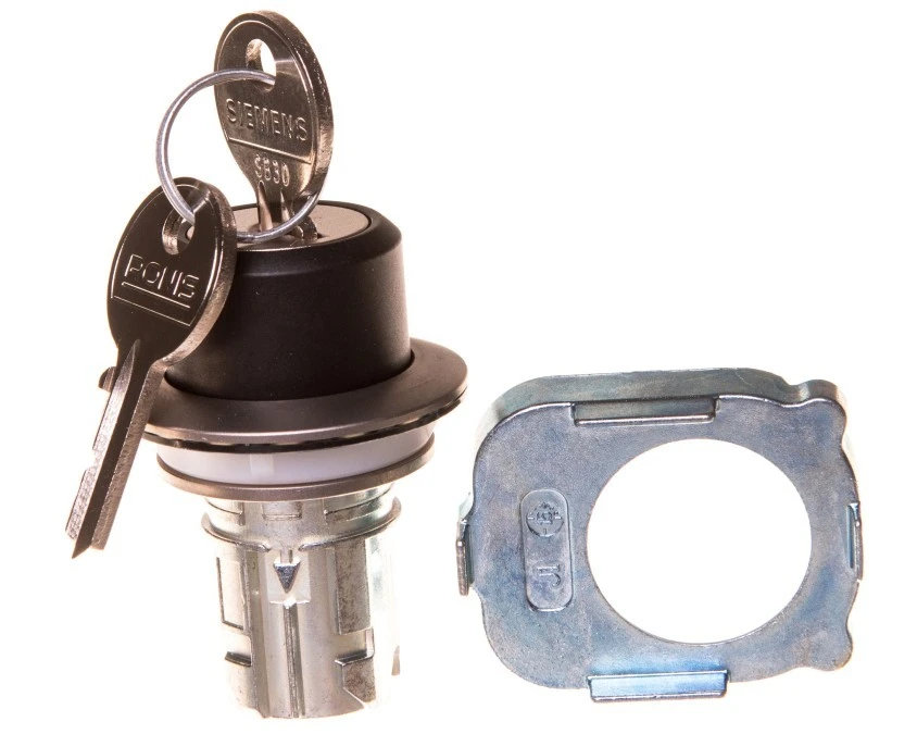 Napęd przełącznika 2 położeniowy O‑I 30mm 2x klucz RONIS SB30 z samopowrotem metal mat IP69k Sirius ACT 3SU1060‑4LC01‑0AA0 - obrazek 1