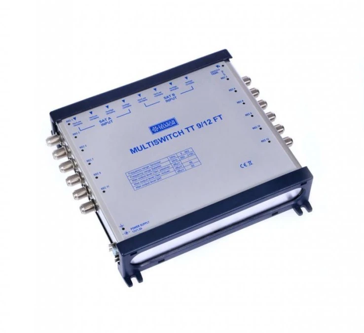 Multiswitch Telmor‑Telmor TT 9/12 FT końcowy z zasilaczem - obrazek 1