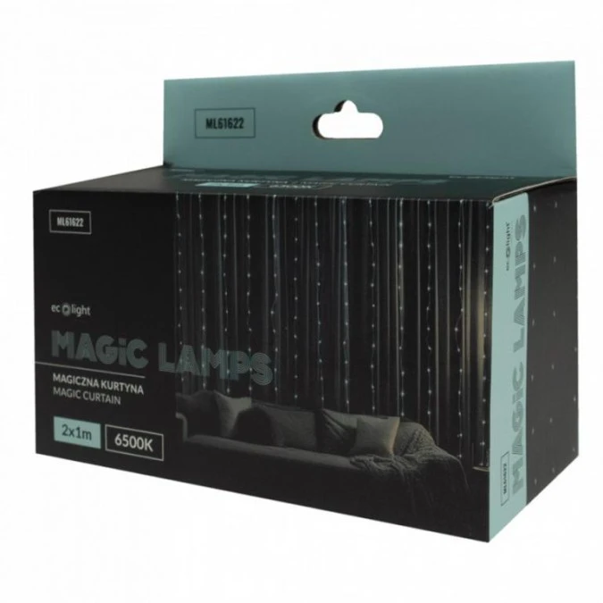 Magiczna kurtyna 200led 2m*1m 6500K,DC5V