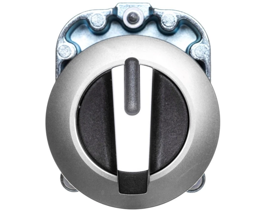 Napęd przełącznika 2 położeniowy O‑I 30mm biały z podświetleniem bez samopowrotu metal mat IP69k Sirius ACT 3SU1062‑2DF60‑0AA0 - obrazek 1