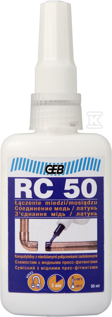 Żywica anaerobowa RC 50 FL 60 ML PL/ RU/UA 814652 - obrazek 1