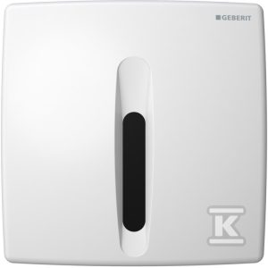 Elektroniczny zawór spłukujący do pisuaru, Basic, zasilanie 230V, biały 115.817.11.5