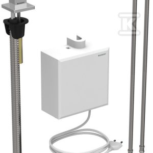 Bateria umywalkowa Brenta, stojąca, zasilanie sieciowe, z natynkową skrzynką funkcyjną, z mieszaczem, chrom 116.172.21.1 Bateria umywalkowa Brenta, stojąca, zasilanie sieciowe, z natynkową skrzynką funkcyjną, z mieszaczem, chrom 116.172.21.1