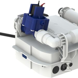Elektroniczny zawór spłukujący do pisuaru Preda/Selva, zasilanie 230V 243.275.00.1