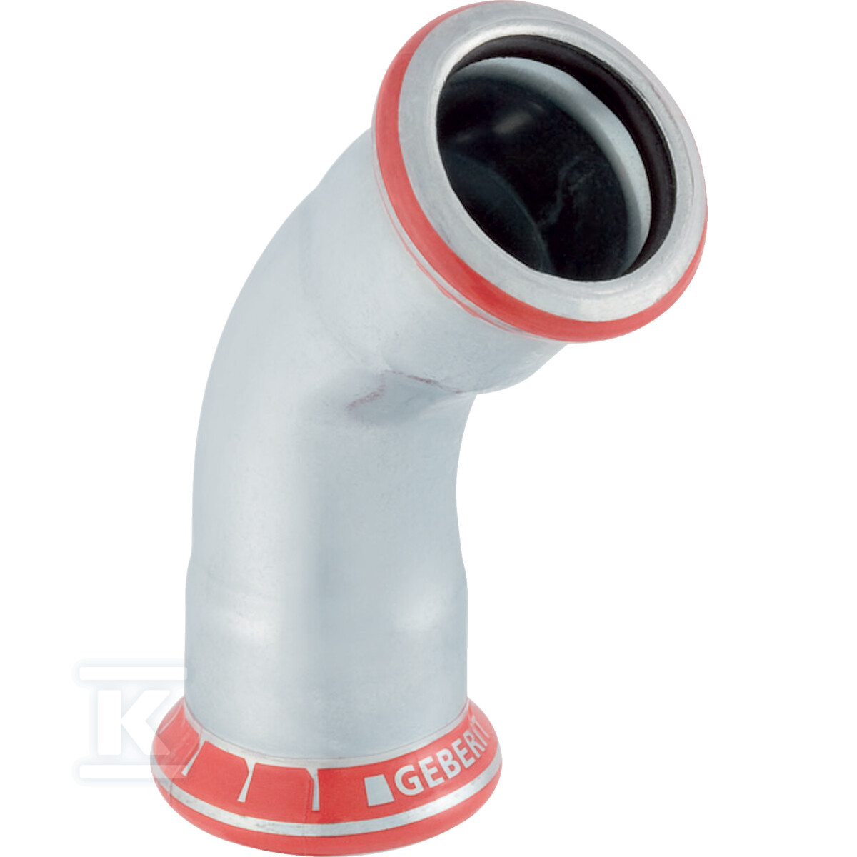 Kolano Geberit Mapress C-Stahl: 45°, d=15mm 20602 - obrazek 1