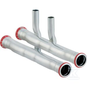 Zestaw trójników przyłączeniowych Geberit Mapress C-Stahl do zasilania i powrotu z grzejnika: d=15mm, d1=15mm, AD=4-6cm 24002 Zestaw trójników przyłączeniowych Geberit Mapress C-Stahl do zasilania i powrotu z grzejnika: d=15mm, d1=15mm, AD=4-6cm 24002