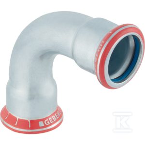 Kolano Geberit Mapress C-Stahl (FKM niebieski): 90°, d=54mm 51288 Kolano Geberit Mapress C-Stahl (FKM niebieski): 90°, d=54mm 51288