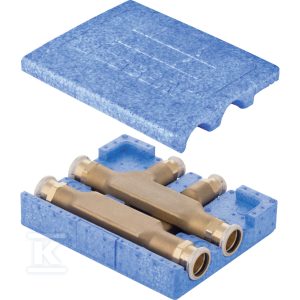 Trójnik krzyżakowy Geberit Mapress ze osłoną izolacyjną: CC752S, d=22mm, d1=15mm, d2=22mm 63117 Trójnik krzyżakowy Geberit Mapress ze osłoną izolacyjną: CC752S, d=22mm, d1=15mm, d2=22mm 63117