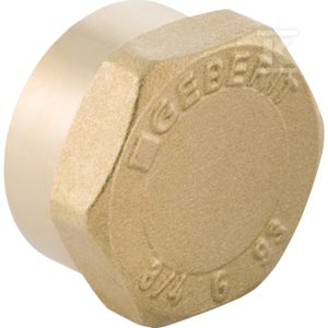 Zaślepka Geberit z gwintem wewnętrznym: CW617N, Rp=3/4” 612.481.00.1 Zaślepka Geberit z gwintem wewnętrznym: CW617N, Rp=3/4” 612.481.00.1