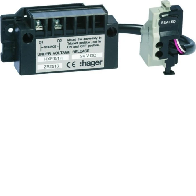 MCCB Wyzwalacz podnapięciowy zwłoczny h800‑h1600 4P 24VDC HXF051H - obrazek 1