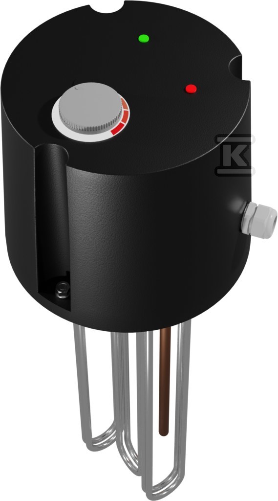 Komplet elektryczny GE z grzałką 12kW 400V na flanszy 180mm 41-120021 - obrazek 1