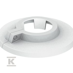 RKW 1 1/4″, Rozeta biała, zakładkowa 12104 RKW 1 1/4″, Rozeta biała, zakładkowa 12104