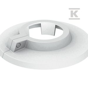 RKW 1″, Rozeta biała, zakładkowa 12103 RKW 1″, Rozeta biała, zakładkowa 12103
