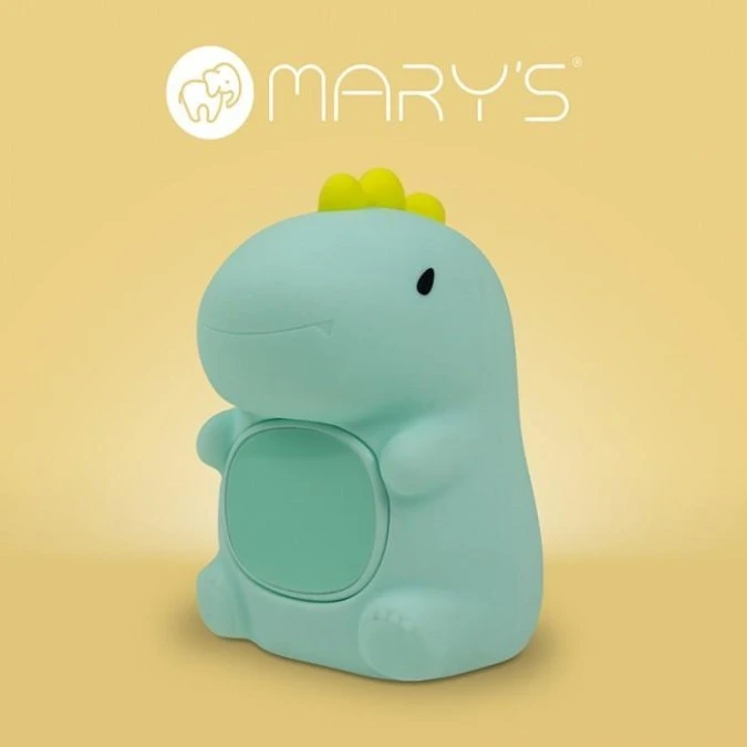 MARYS lampka nocna LED RGB Dino z budzikiem MW61483 - obrazek 1