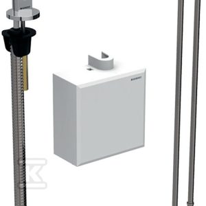Bateria umywalkowa Piave, stojąca, zasilanie bateryjne, z natynkową skrzynką funkcyjną, z mieszaczem termostatycznym, chrom 116.168.21.1 Bateria umywalkowa Piave, stojąca, zasilanie bateryjne, z natynkową skrzynką funkcyjną, z mieszaczem termostatycznym, chrom 116.168.21.1