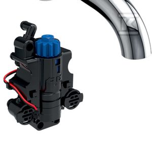 Bateria umywalkowa Piave, ścienna, zasilanie sieciowe, do podtynkowej skrzynki funkcyjnej, z mieszaczem termostatycznym, L=17cm, chrom, 116.267.21.1 Bateria umywalkowa Piave, ścienna, zasilanie sieciowe, do podtynkowej skrzynki funkcyjnej, z mieszaczem termostatycznym, L=17cm, chrom, 116.267.21.1