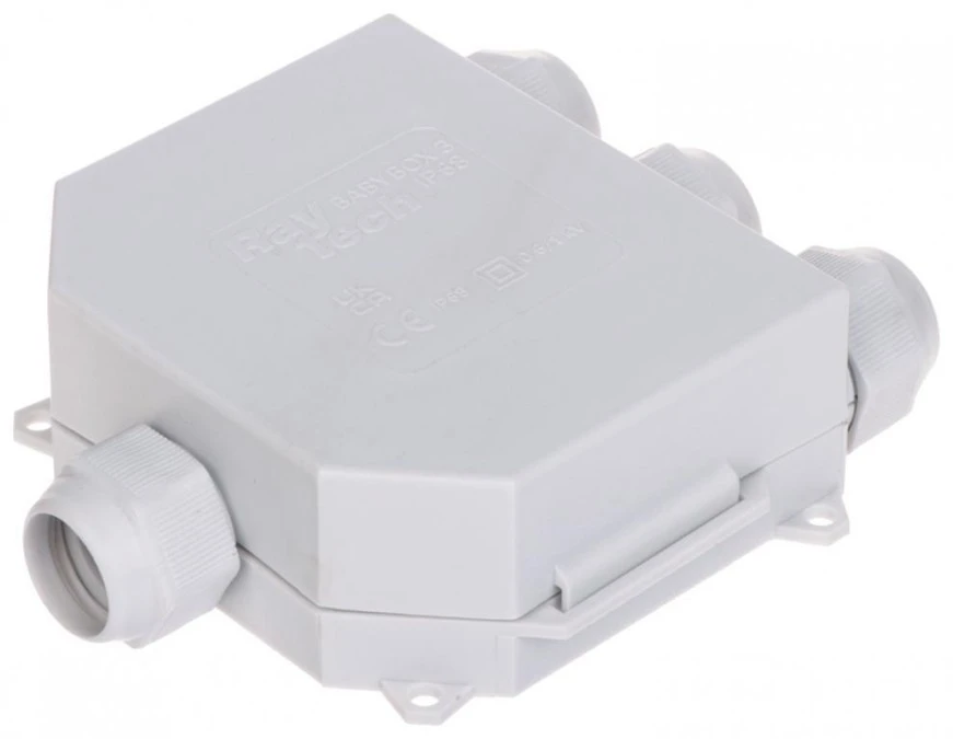 Mufa rozgałęźna wypełniona żelem hermetyczna IP68 / IP69K BABY‑BOX3 do przewodów max 5x6mm2