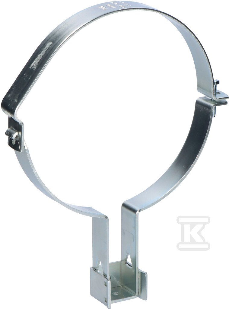 Uchwyt do rur 200mm regulowany, stalowy ocynkowany (Pluvia) 370.861.26.1 - obrazek 1