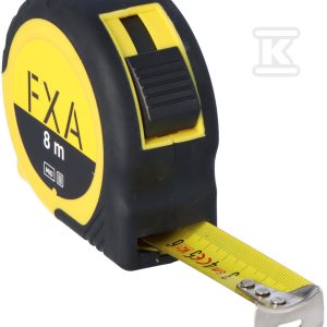Taśma miernicza/miara zwijana 8mx25mm FXA 501810053 Taśma miernicza/miara zwijana 8mx25mm FXA 501810053