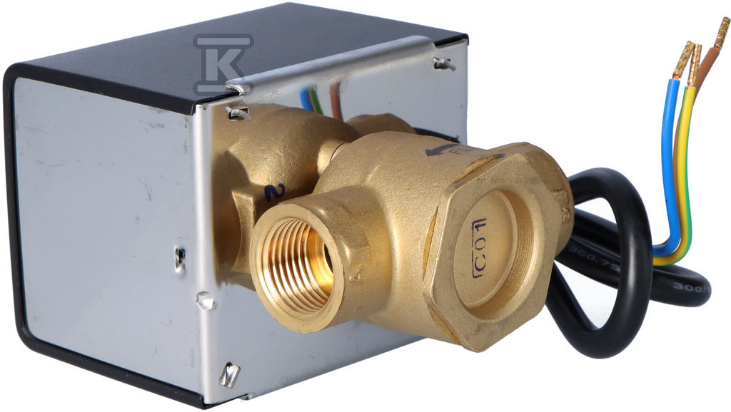 Zawór dwudrogowy 1/2" z siłownikiem SRQ2d-1/2 10803 - obrazek 1