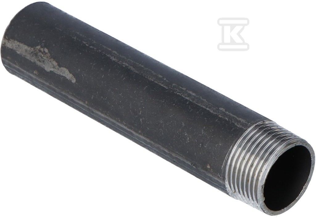 Sztucer stalowy czarny gwint jednostronny 3/4" L=120 987026012 J10AS - obrazek 1