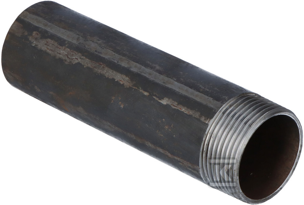 Sztucer stalowy czarny gwint jednostronny 5/4" L=140 987042014 J10AS - obrazek 1