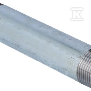 Sztucer stalowy ocynk gwint dwustronny 1″ L=150mm 987033015 D10AV Sztucer stalowy ocynk gwint dwustronny 1″ L=150mm 987033015 D10AV