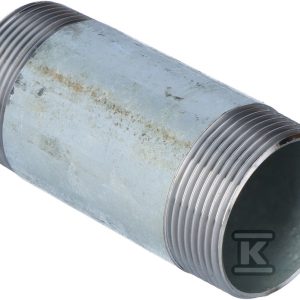 Sztucer stalowy ocynk gwint dwustronny 6/4″ L=100 987048010 D10AV Sztucer stalowy ocynk gwint dwustronny 6/4″ L=100 987048010 D10AV