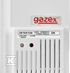 Czujnik gazu, domowy detektor gazów DK-15.Z propan-butan, alarm 15% DGW, wyj.do syreny zewn.+ wyj. sterujące zaworem, sensor p-p, zasilanie 230V (do użytku domowego) Czujnik gazu, domowy detektor gazów DK-15.Z propan-butan, alarm 15% DGW, wyj.do syreny zewn.+ wyj. sterujące zaworem, sensor p-p, zasilanie 230V (do użytku domowego)