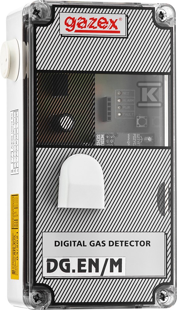 Detektor gazów DG-73.EN/M wodór (selektywny), 10/20/30% DGW, sensor p-p, RS485, ekonomiczny - obrazek 1