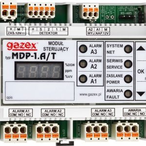 Moduł sterujący MDP-1.A/TM/420 1 wej., zasilanie 12V, wyj 4-20mA, port RS-485, na szynę TS35 Moduł sterujący MDP-1.A/TM/420 1 wej., zasilanie 12V, wyj 4-20mA, port RS-485, na szynę TS35