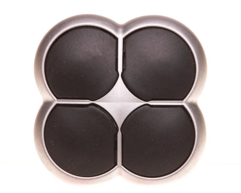 Napęd przycisku 4‑ro pozycyjny 22mm czarny z samopowrotem M22‑D4‑S 279411 - obrazek 1