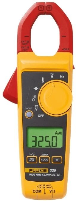 Miernik cęgowy AC 400A prawdziwej wartości skutecznej CAT III 600V CAT IV 300V IP30 FLUKE 325 4152643 - obrazek 1