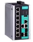 Switch zarządalny 10 portów gigabitowych 3 x Gigabit Ethernet Combo 7 x Fast Ethernet EDS-510E-3GTXSFP