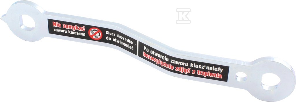 Klucz do otwierania zaworów, mały MAG-3 DN32-DN50 KLUCZ-MAG3-M - obrazek 1