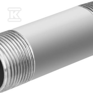 Sztucer stalowy ocynkowany 1″ długość 0.06 m dwustronnie gwintowany 70.060.06V Sztucer stalowy ocynkowany 1″ długość 0.06 m dwustronnie gwintowany 70.060.06V