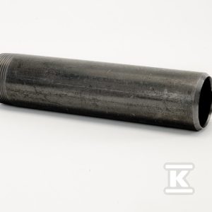 Sztucer stalowy czarny 1/2″ długość 0.10 m jednostronnie gwintowany 72.100.04S Sztucer stalowy czarny 1/2″ długość 0.10 m jednostronnie gwintowany 72.100.04S