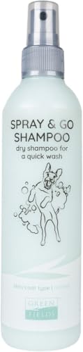 Greenfields Suchy szampon dla psów Spray & Go 250ml, 250 ml (1 opakowanie)