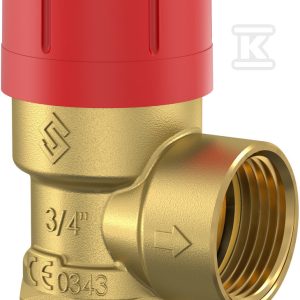 Zawór bezpieczeństwa Prescor 3/4″ 2,5 bar? 27026 Zawór bezpieczeństwa Prescor 3/4″ 2,5 bar? 27026